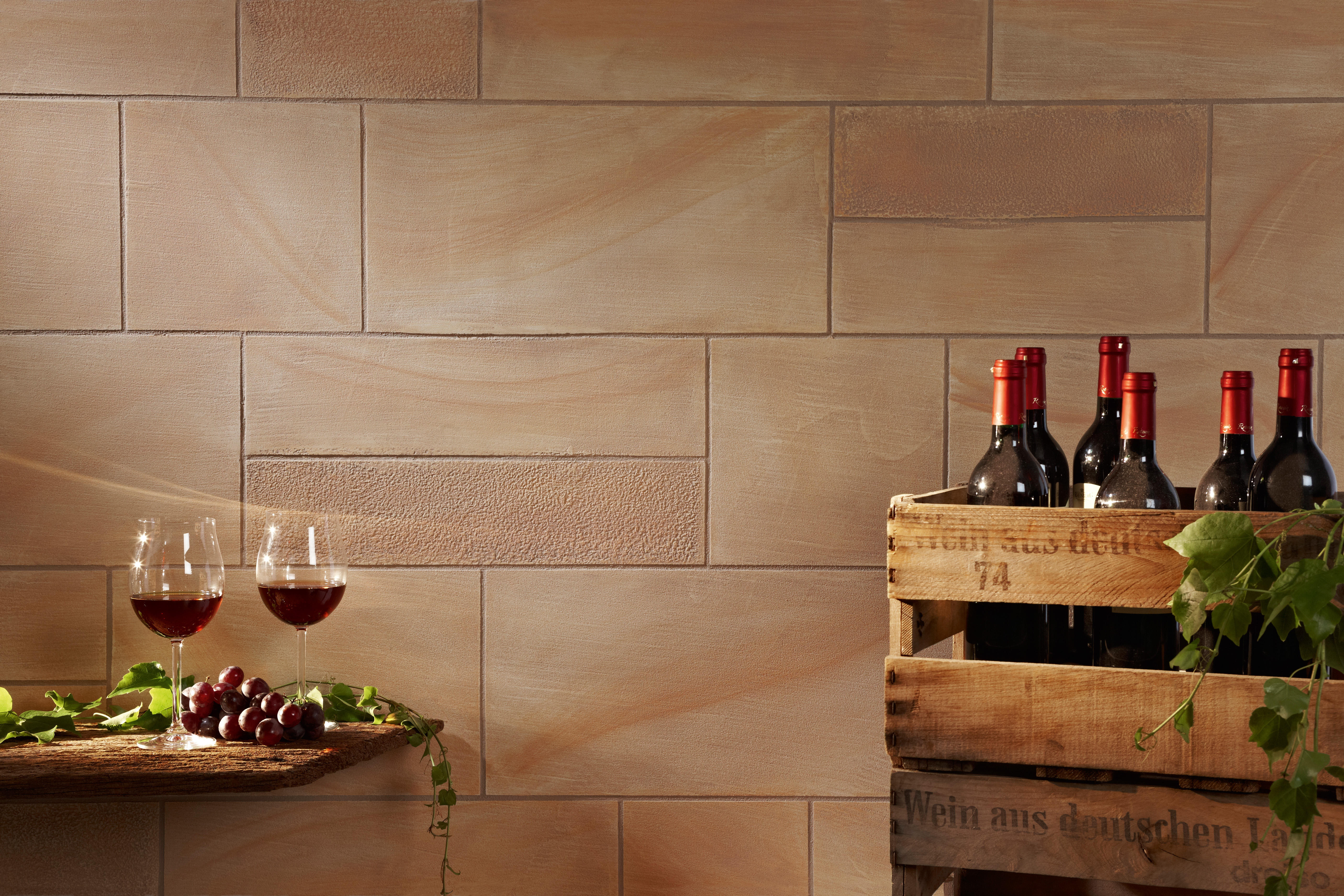 Sandsteintechnik Weinkeller